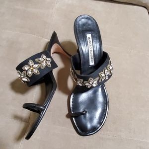 Manolos Blahnik high heel sandals